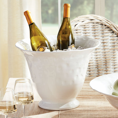Handcrafted italian dimpled ceramic vase - stylish home accent (Image5).