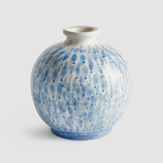 Handcrafted italian droplet ceramic vase - stylish home accent (Image4).