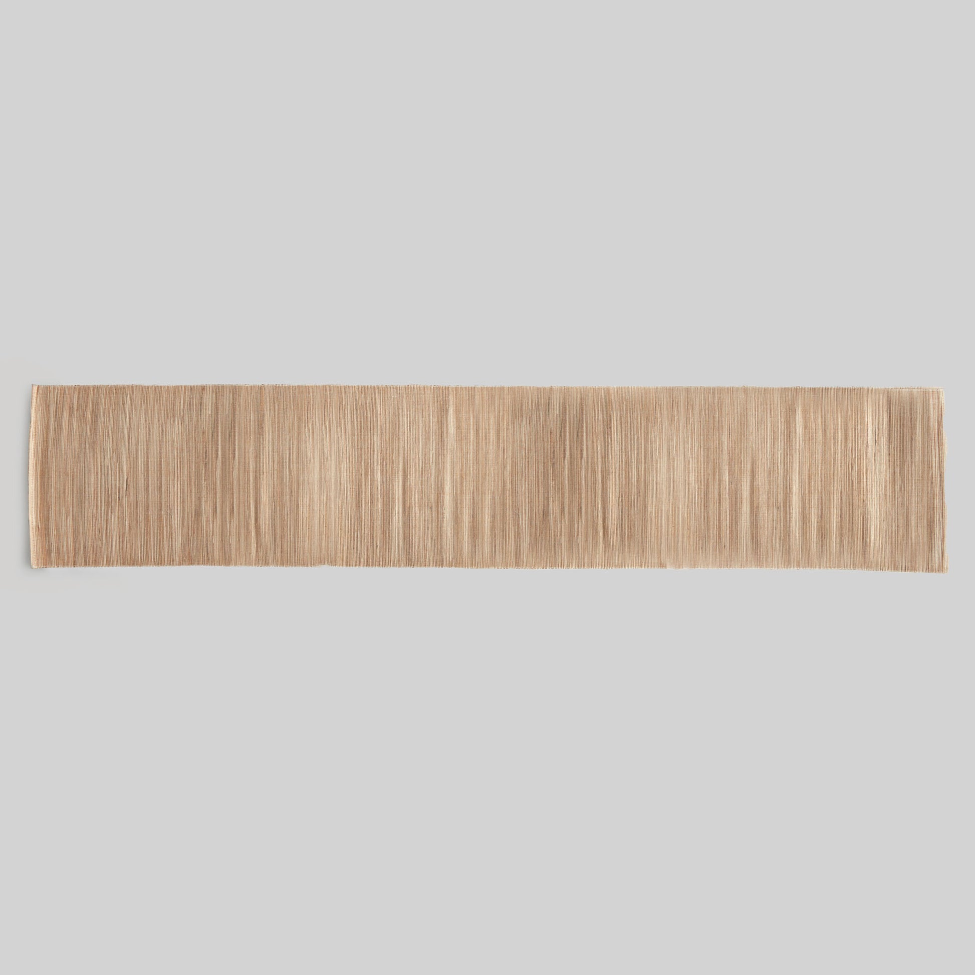 Handmade water hyacinth and cedar table runner - stylish home accent (Image2).