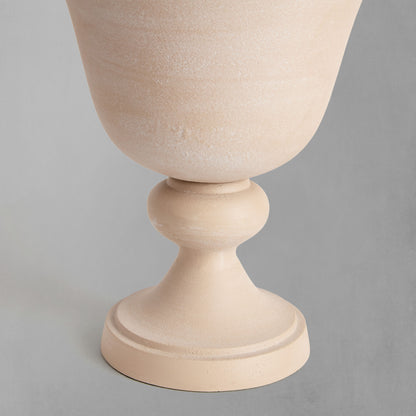 Large sandstone vase - stylish home accent (Image4).