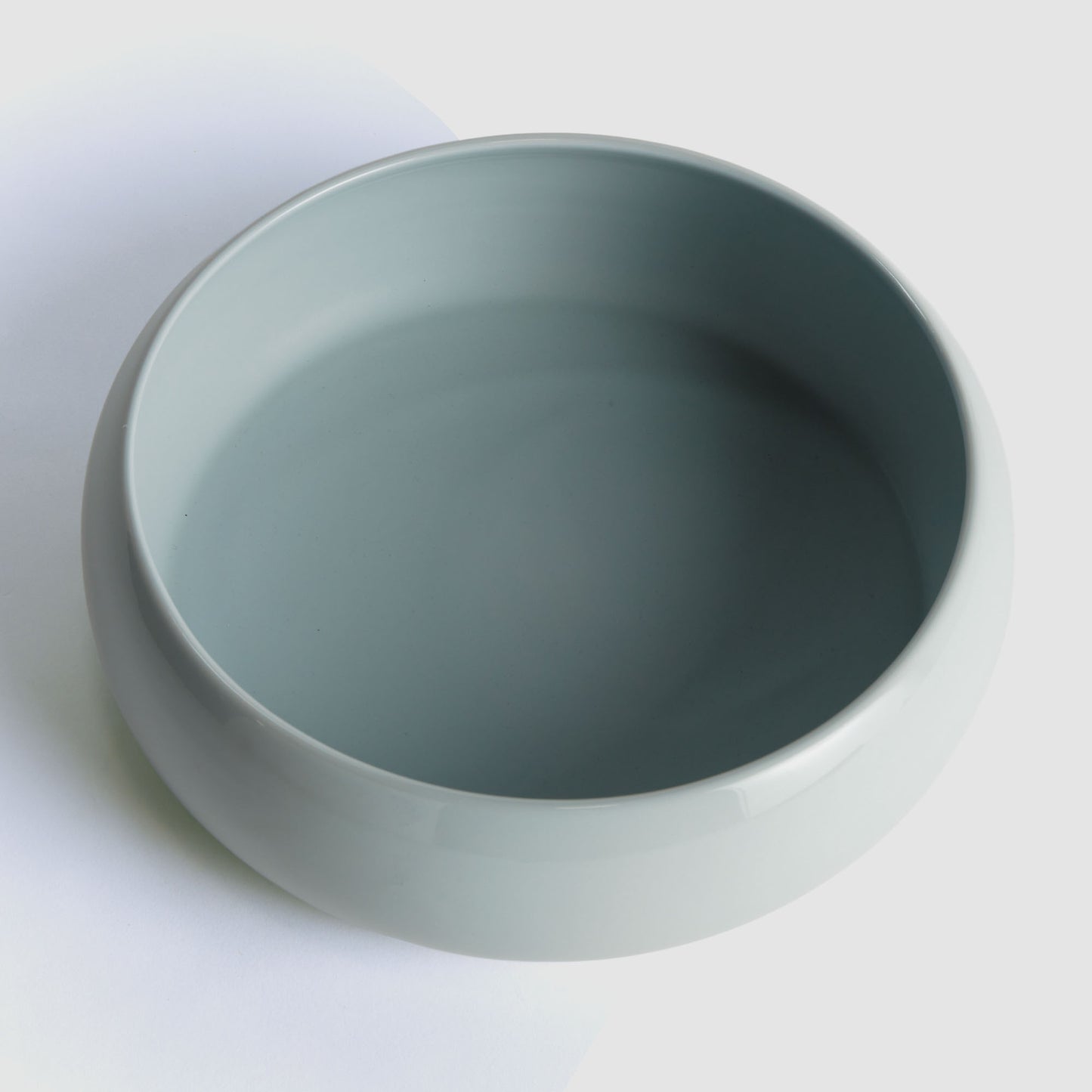 Light blue ceramic decorative bowl - stylish home accent (Image3).