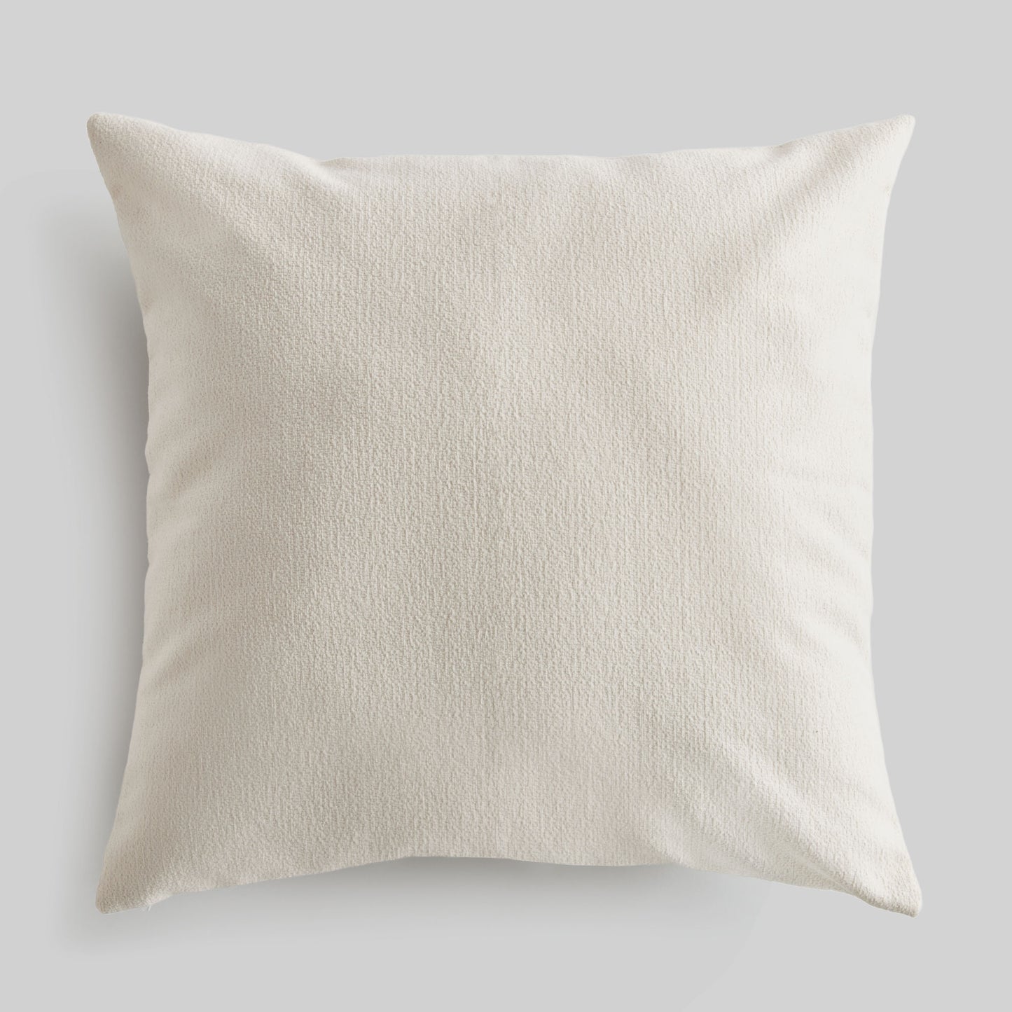 Light cream jacquard 24 inch pillow - stylish home accent (Image1).