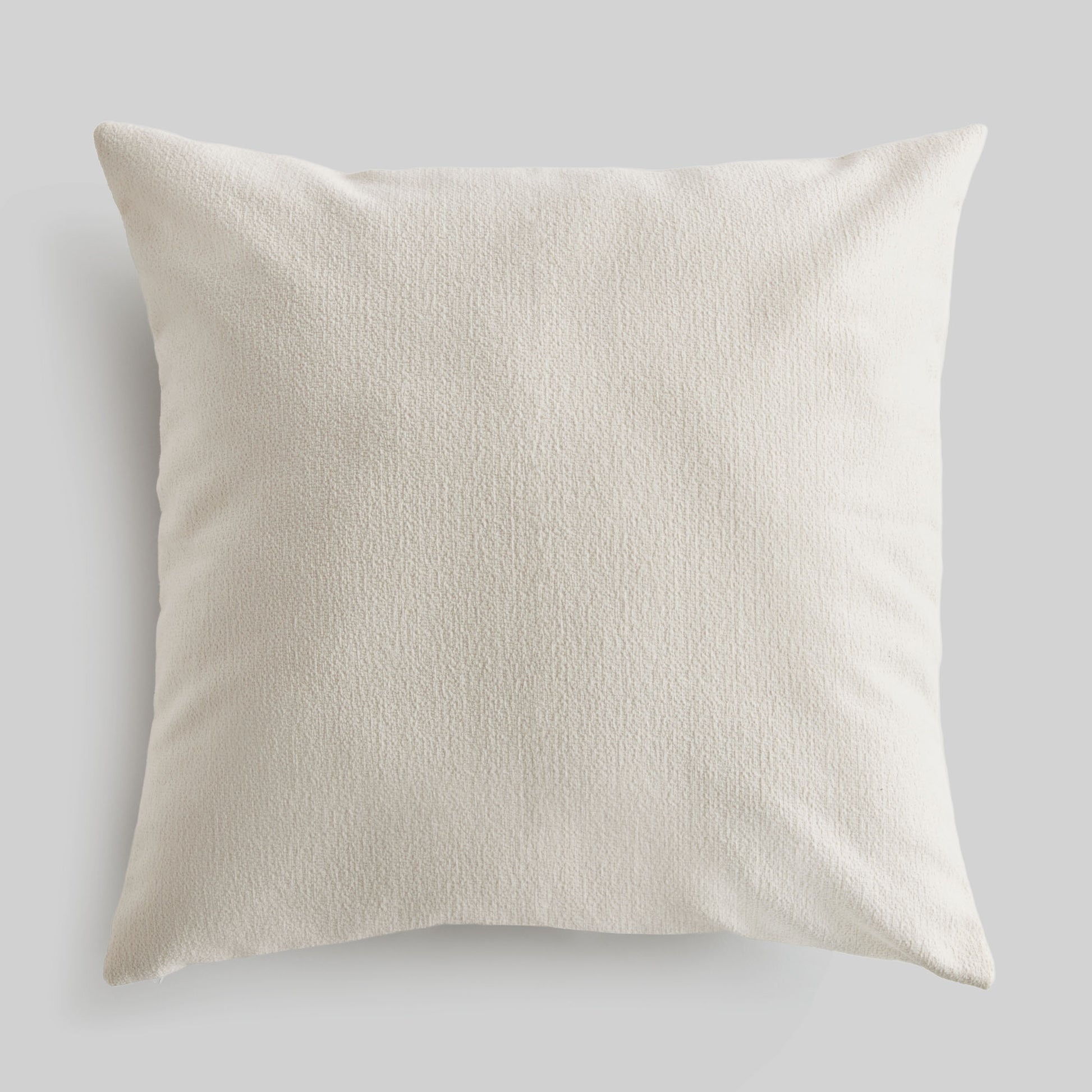 Light cream jacquard 24 inch pillow - stylish home accent (Image1).