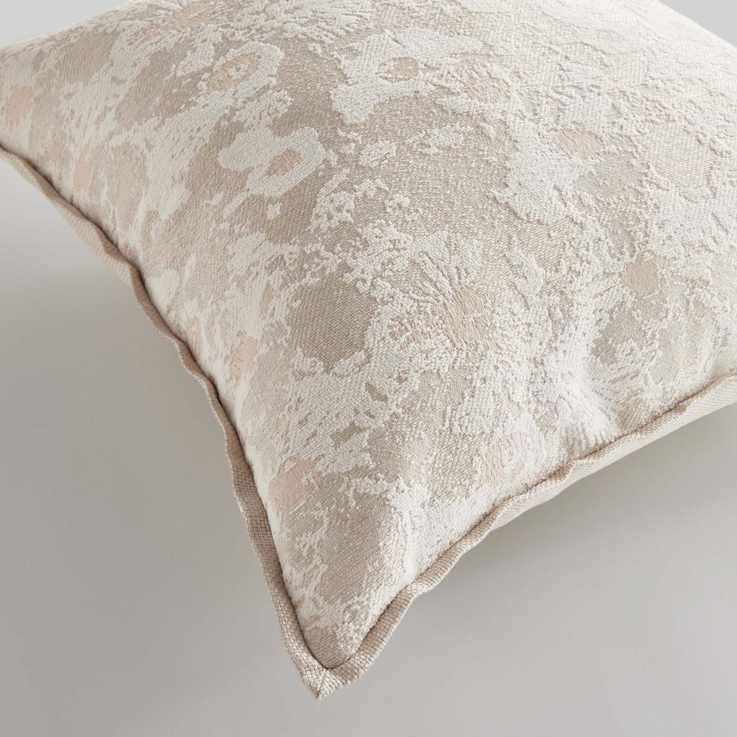 Light gray abstract square indoor-outdoor pillow 24 inch - stylish home accent (Image5).