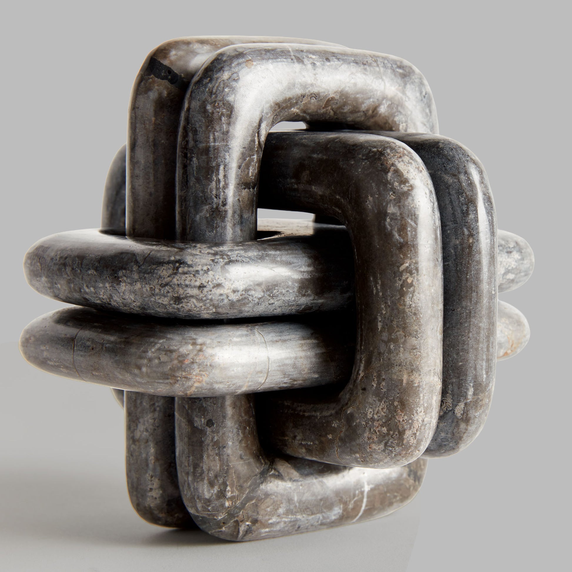 Marble knot sculpture - stylish home accent (Image3).