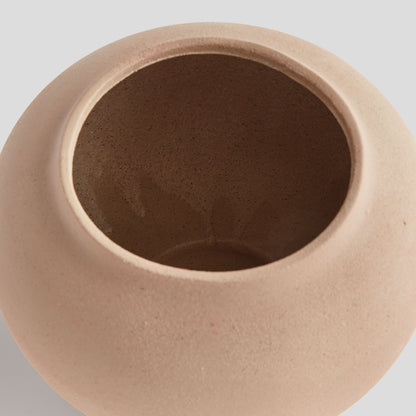 Matte clay teardrop large vase - stylish home accent (Image2).