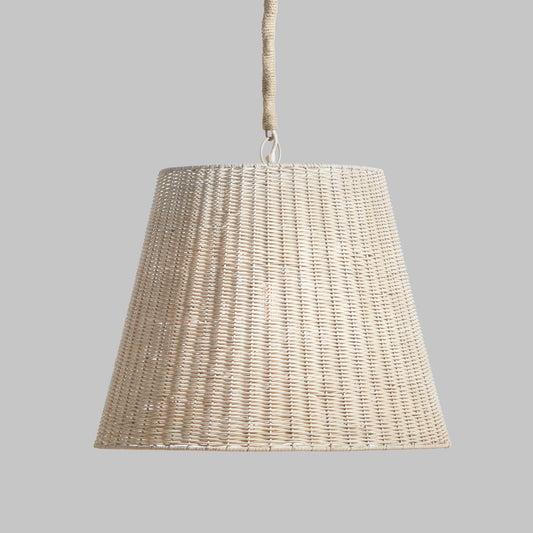 Natural rattan large pendant 22 inch - stylish home accent (Image1).
