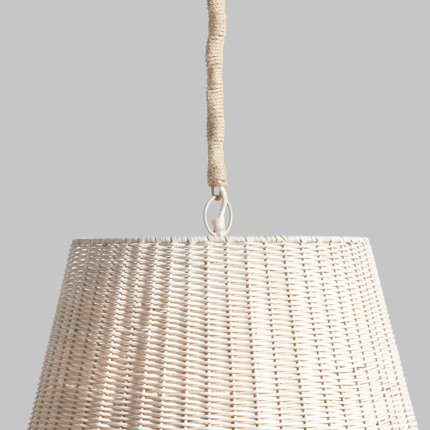 Natural rattan large pendant 22 inch - stylish home accent (Image4).