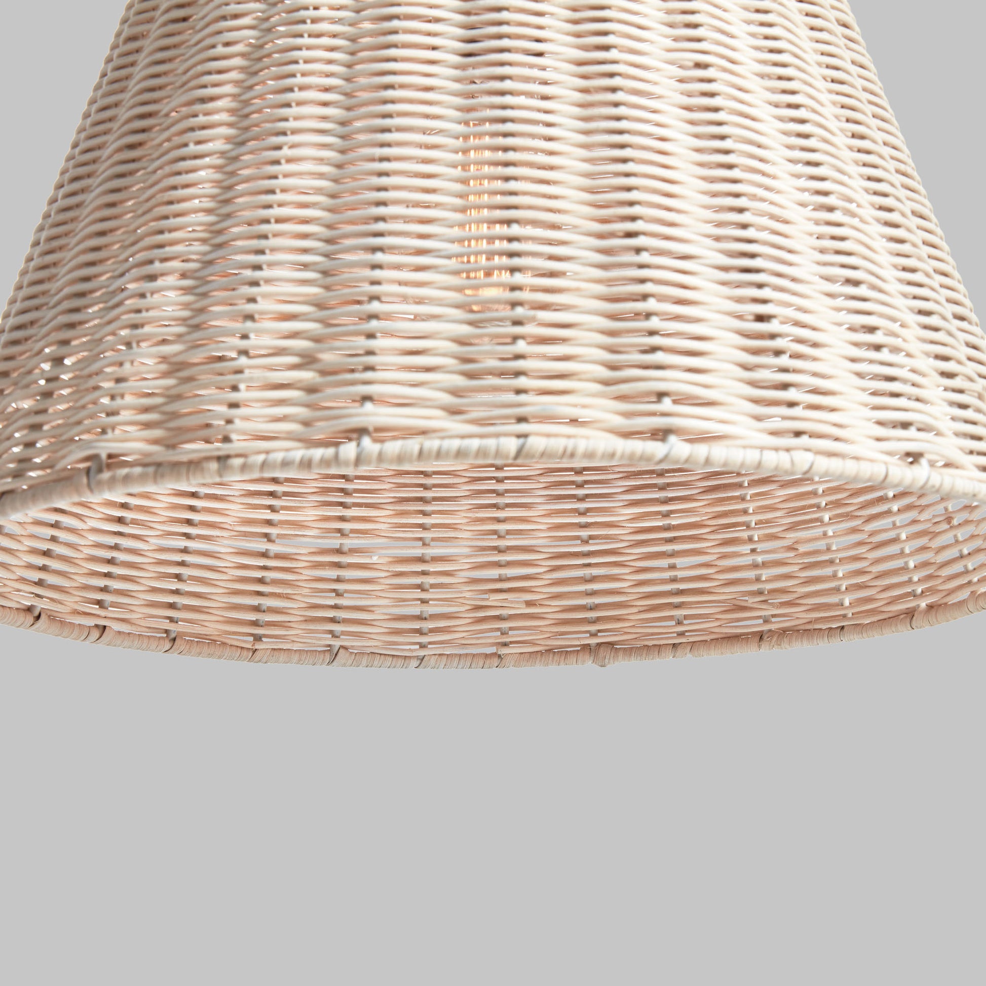 Natural rattan small pendant 16 inch - stylish home accent (Image3).
