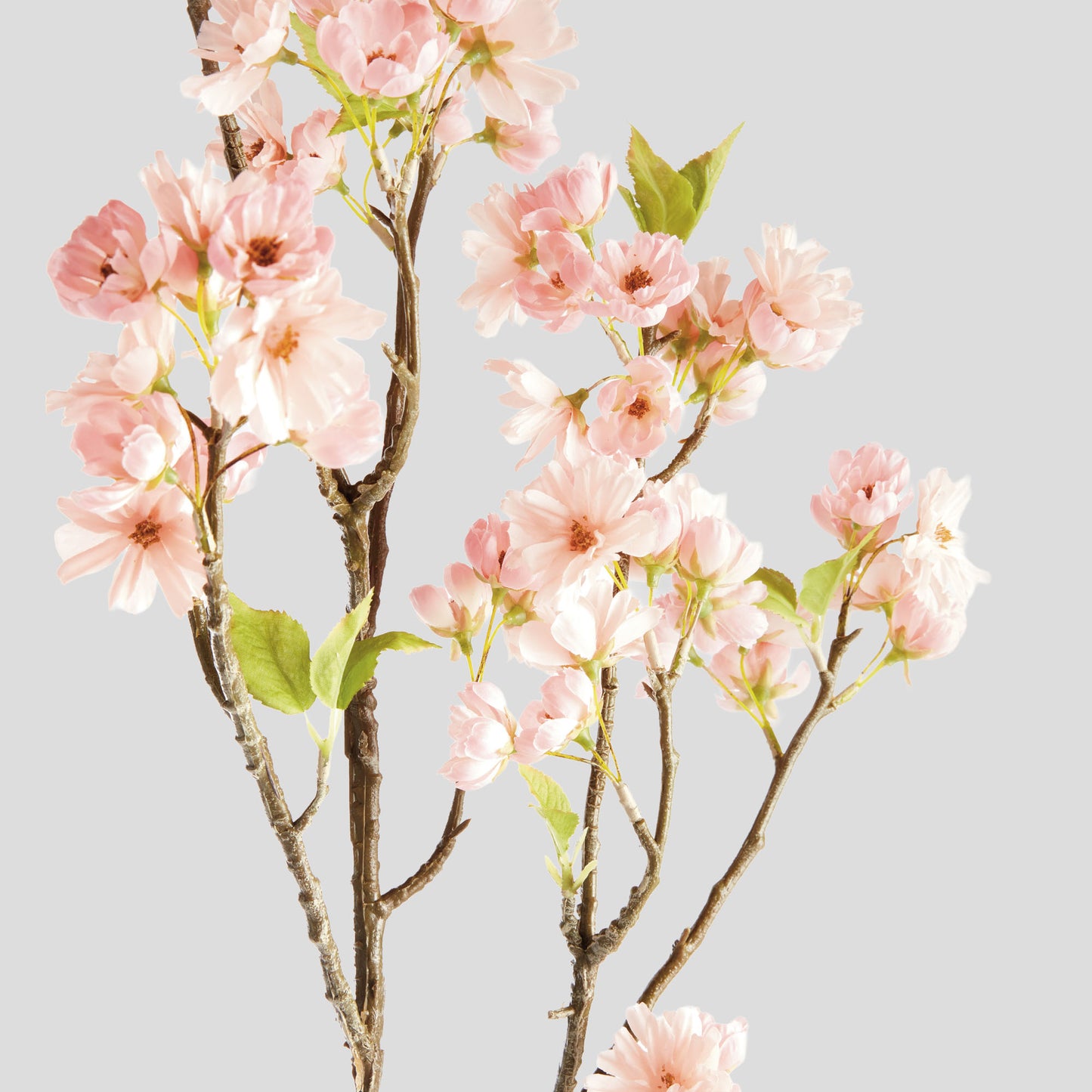Pink faux cherry blossom branches (set of 2) - stylish home accent (Image3).