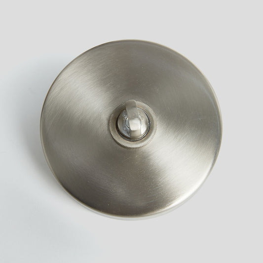 Silver glass small pendant 11 inch - stylish home accent (Image2).