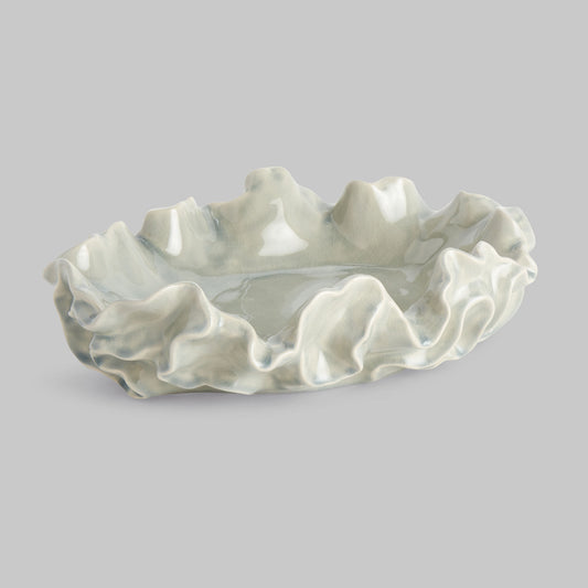 Small handcrafted stoneware decorative bowl - stylish home accent (Image2).