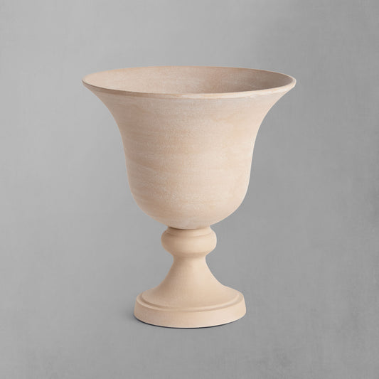 Small sandstone vase - stylish home accent (Image1).