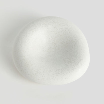 Small white stoneware tray - stylish home accent (Image4).