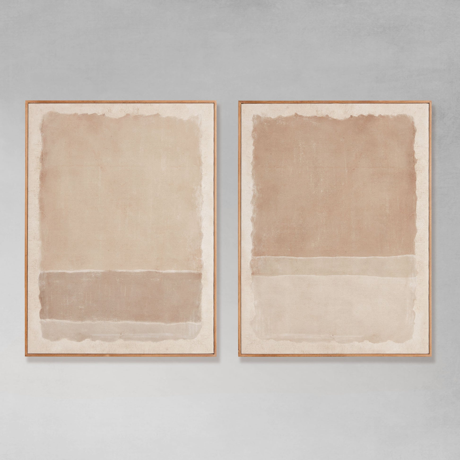 Taupe abstract giclees 29.5 inch (set of 2) - stylish home accent (Image1).