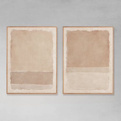 Taupe abstract giclees 29.5 inch (set of 2) - stylish home accent (Image1).