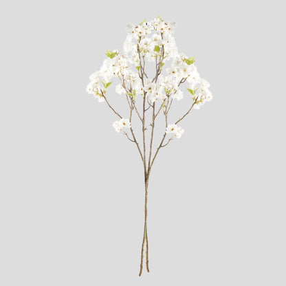 White faux cherry blossom branches (set of 2) - stylish home accent (Image2).