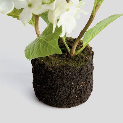White faux hydrangea drop-in - stylish home accent (Image2).