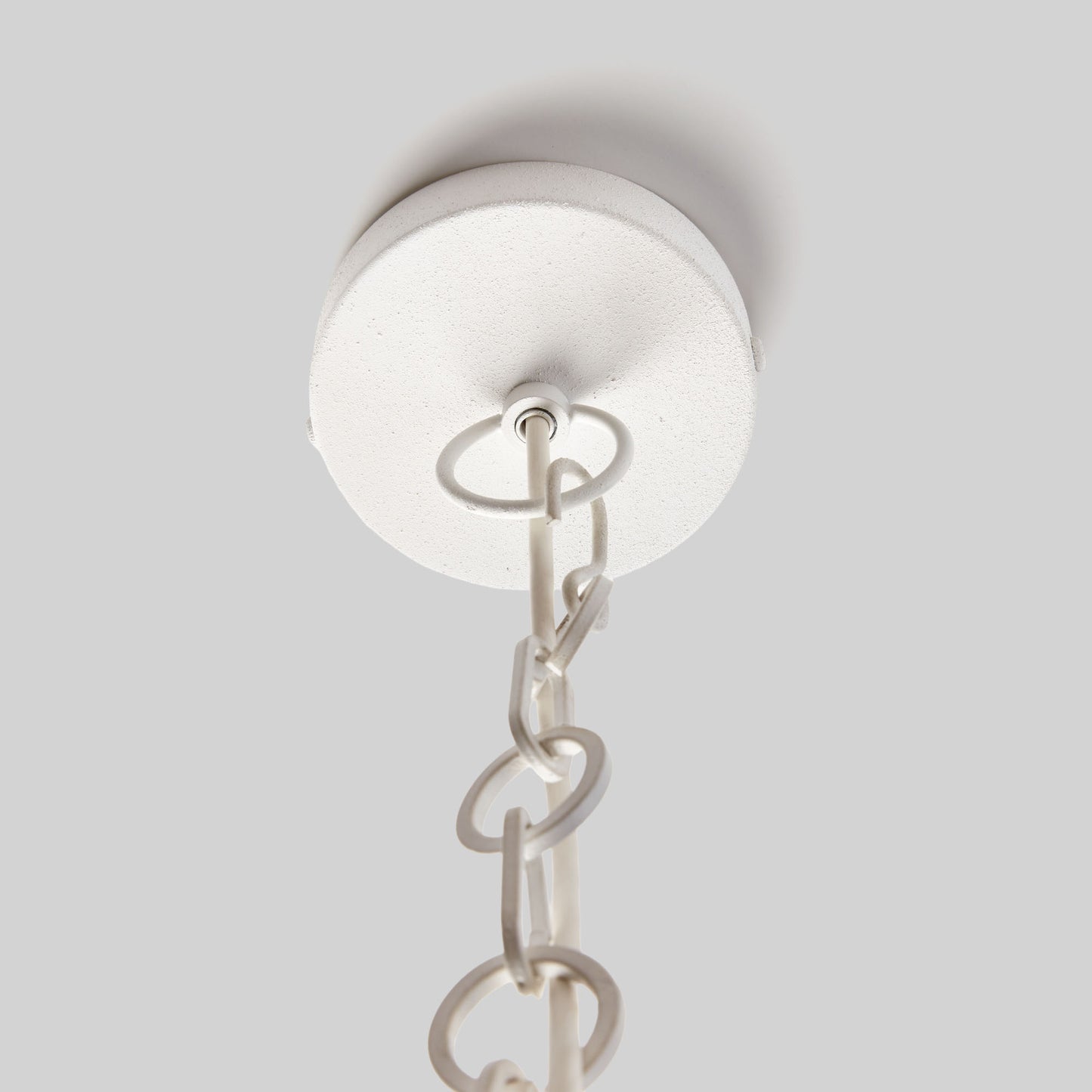 White textured dome large pendant 24 inch - stylish home accent (Image2).