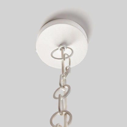 White textured dome large pendant 24 inch - stylish home accent (Image2).