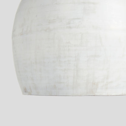 Whitewash pendant with gold interior 18 inch - stylish home accent (Image4).
