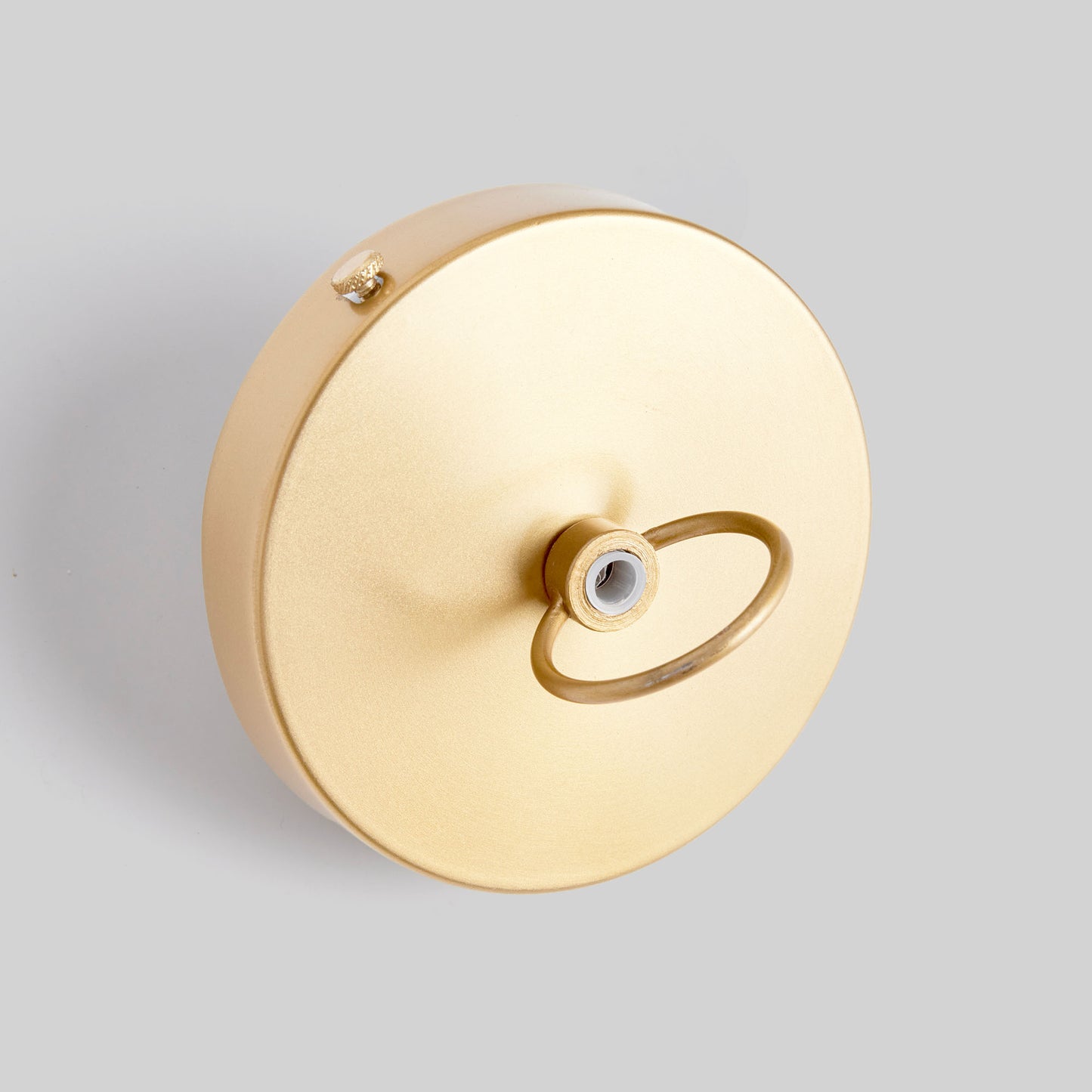 Whitewash rattan petite bell pendant 15 inch - stylish home accent (Image2).