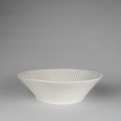 Artesa decorative ceramic bowl/vessel with light gray background.
